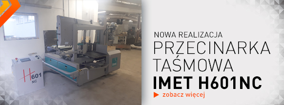 przecinarka taśmowa IMET H601NC