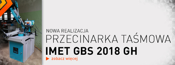 IMET GBS 2018 GH - przecinarka taśmowa