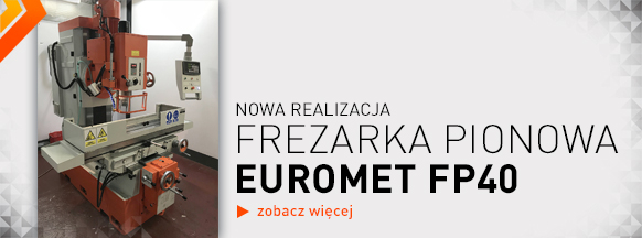 Frezarka pionowa EUROMET FP40